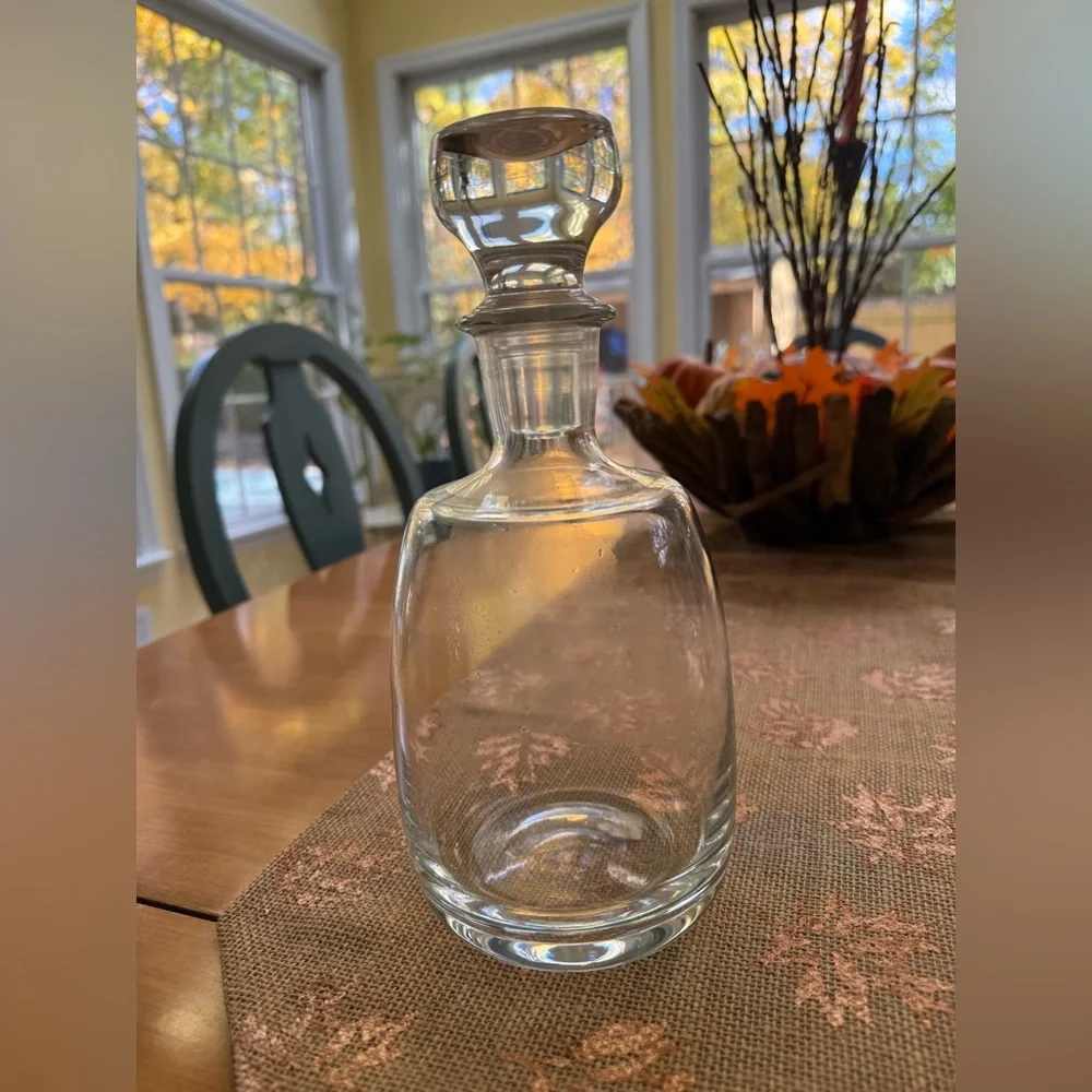 Vintage Krosno Crystal Liquor Decanter made in Poland